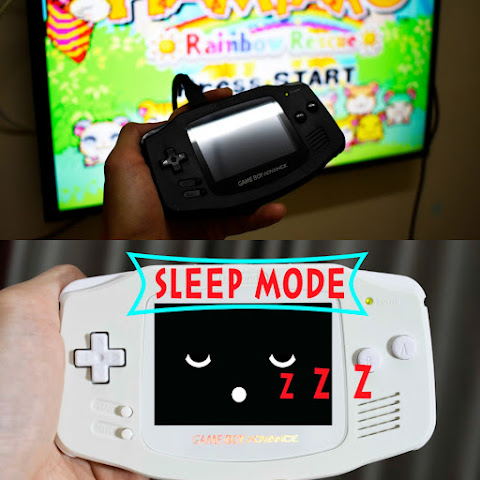 Extra Mods And IPS Backlit LCD GBA Mod Nintendo GameBoy Advance Jiggly Puff Singing