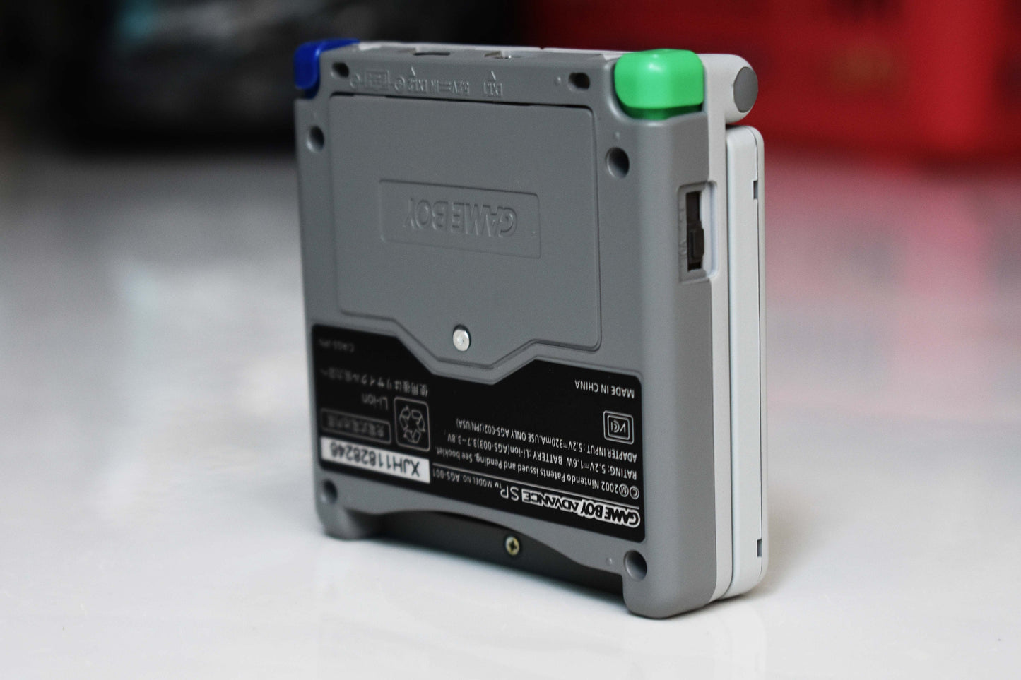 Backlit IPS GBAsp Mod Nintendo GameBoy Advance SP Superfamicom