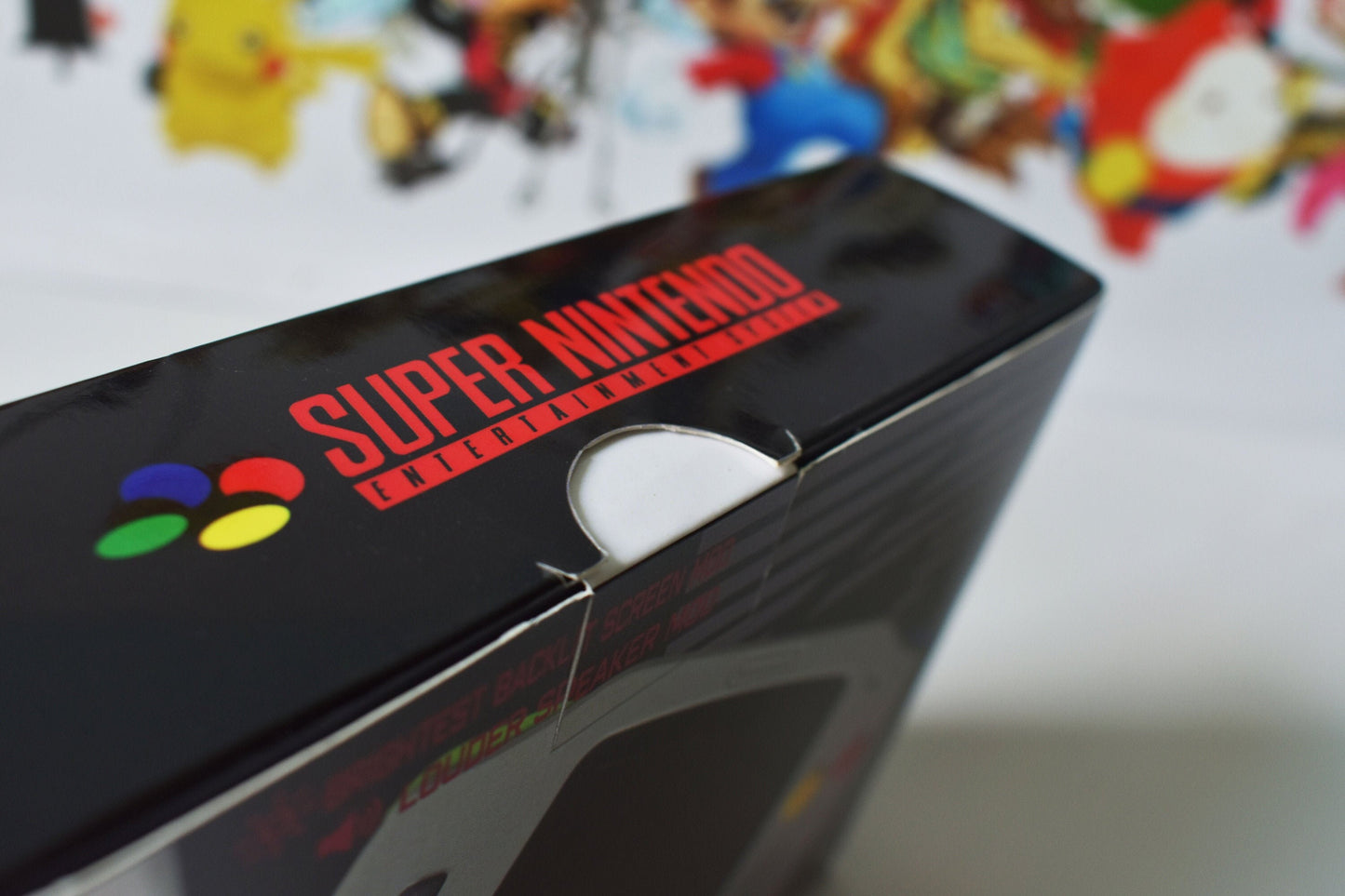 Extra Mods IPS Backlit LCD GBA Nintendo Game Boy Advance Super Nintendo Edition