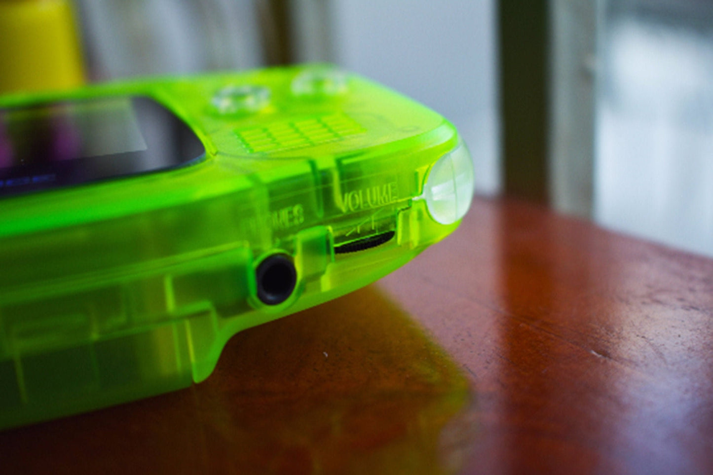 Extra Mods And IPS Backlit LCD GBA Mod Nintendo GameBoy Advance Neon Green