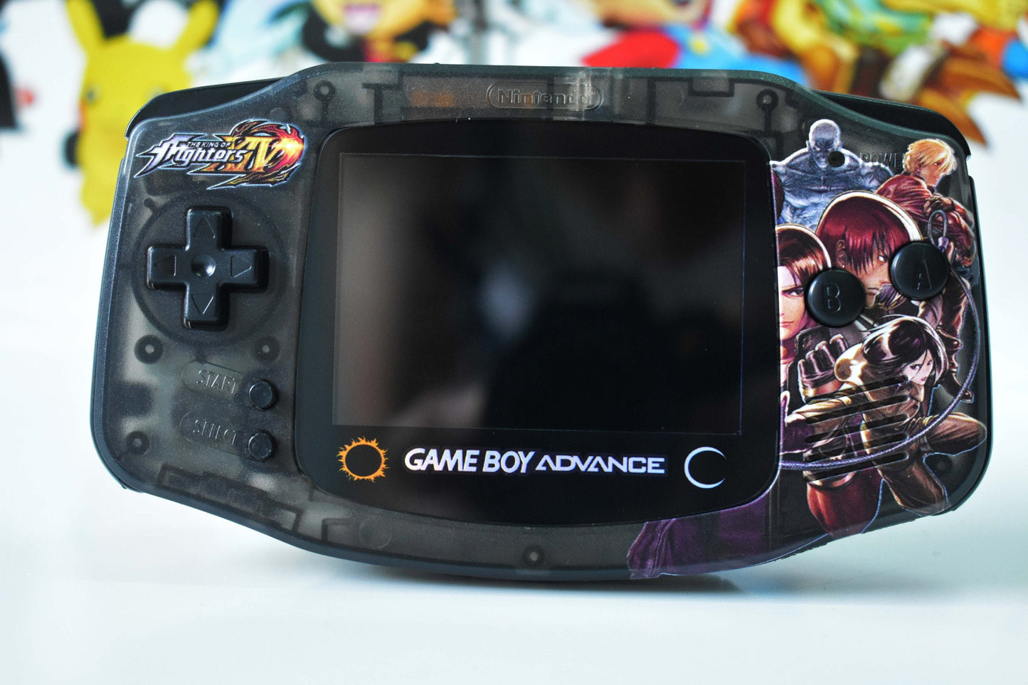 Extra Mods And IPS Backlit LCD GBA Mod Nintendo GameBoy Advance Kimg Of Fighters XIV