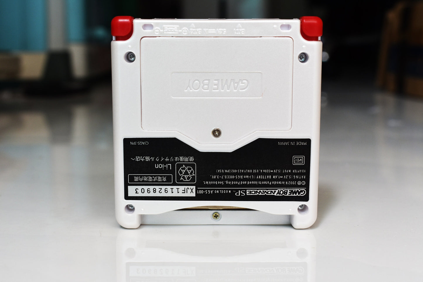 Backlit IPS GBAsp Mod Nintendo GameBoy Advance SP Rare RIPCURL Edition