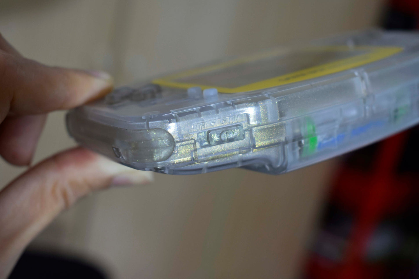 Extra Mods IPS Backlit LCD GBA Nintendo Game Boy Advance Pearl Clear MultiColored
