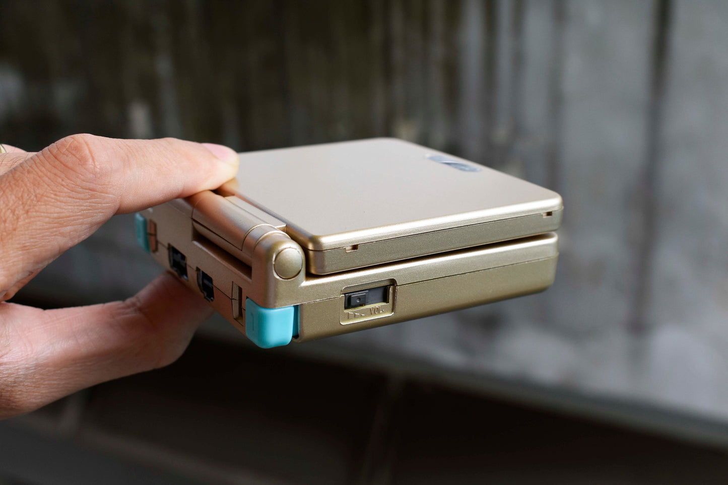 Backlit IPS GBAsp Mod Nintendo GameBoy Advance SP Light Gold