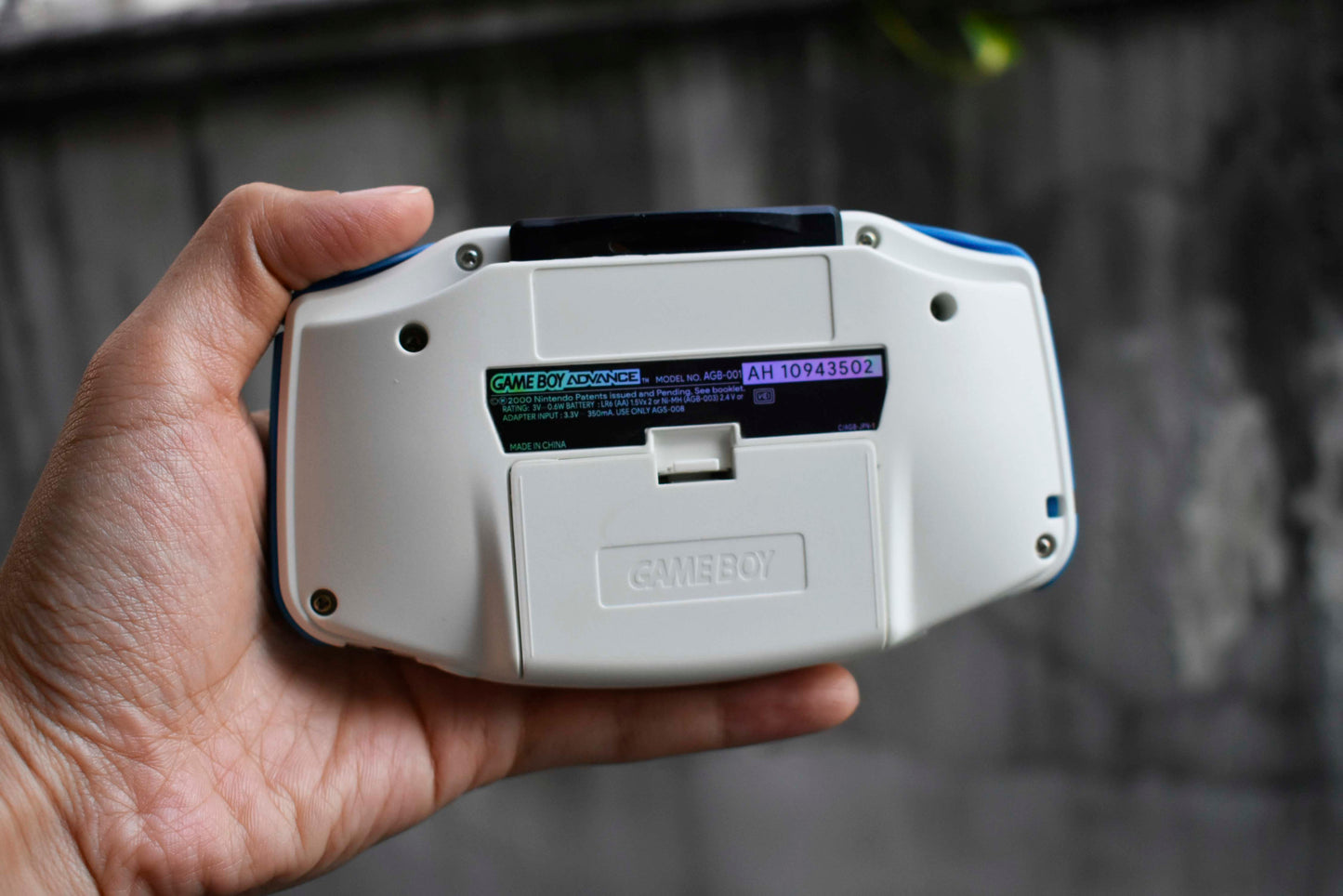Extra Mods And IPS Backlit LCD GBA Mod Nintendo GameBoy Advance Final Fantasy Blue Theme