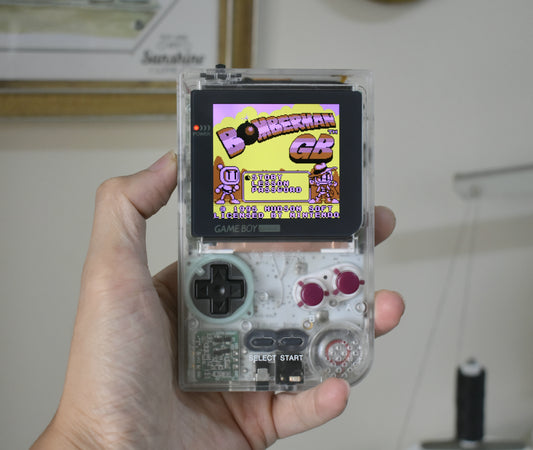 Game Boy Pocket IPS OSD Mod Nintendo GBP Plus Extra Mods Clear Shell Classic