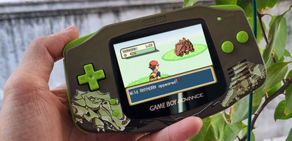 Extra Mods And IPS Backlit LCD GBA Mod Nintendo GameBoy Advance Rhyhorn Edition