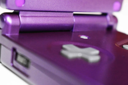 Backlit IPS GBAsp Mod Nintendo GameBoy Advance SP Metallic Purple