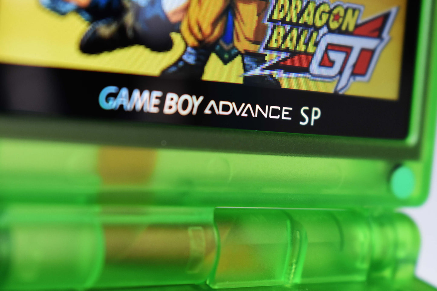 Backlit IPS GBAsp Mod Nintendo GameBoy Advance Clear Green