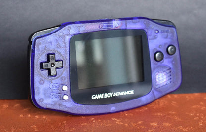 Extra Mods And IPS Backlit LCD GBA Mod Nintendo GameBoy Advance Midnight Blue