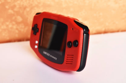 Extra Mods IPS Backlit LCD GBA Nintendo Game Boy Advance Watermelon Red