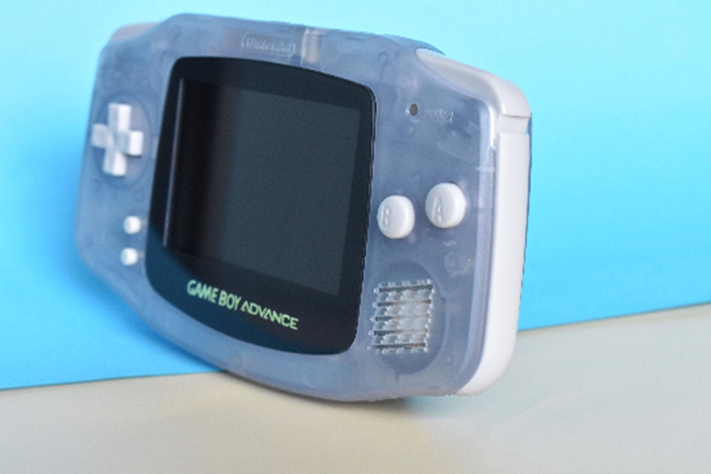 Extra Mods And IPS Backlit LCD GBA Mod Nintendo GameBoy Advance Glacier