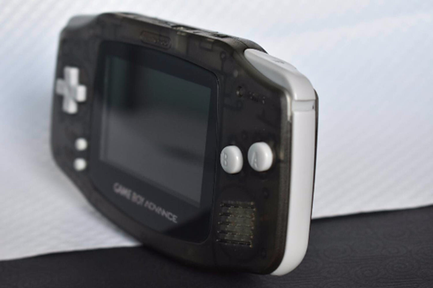 Extra Mods IPS Backlit LCD GBA Nintendo Game Boy Advance Translucent Smoke