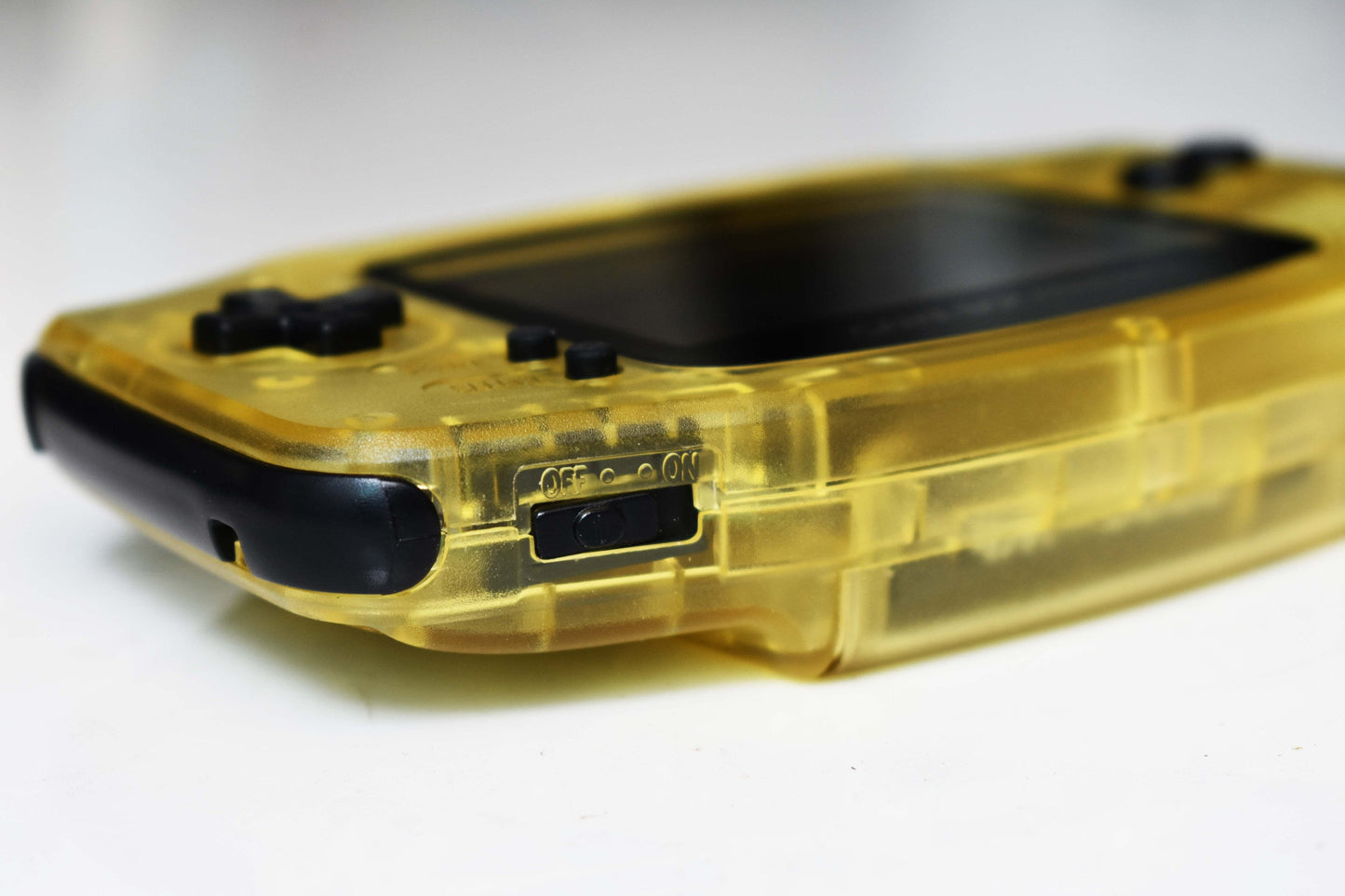 Extra Mods IPS Backlit LCD GBA Nintendo Game Boy Advance Translucent Yellow