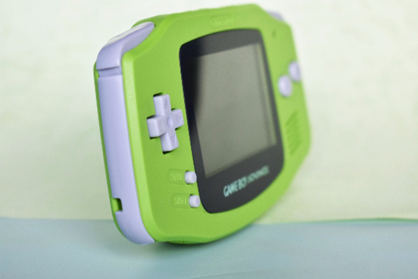 Extra Mods And IPS Backlit LCD GBA Mod Nintendo GameBoy Advance Kiwi Green