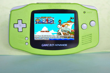 Extra Mods And IPS Backlit LCD GBA Mod Nintendo GameBoy Advance Kiwi Green