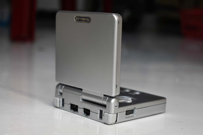 Backlit IPS GBAsp Mod Nintendo GameBoy Advance SP Silver