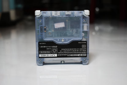 Backlit IPS GBAsp Mod Nintendo GameBoy Advance SP Glacier