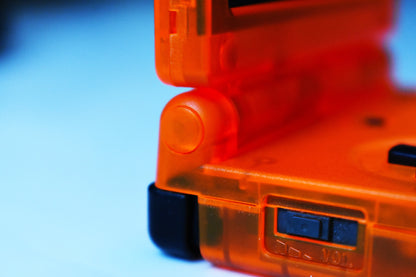 Backlit IPS GBAsp Mod Nintendo GameBoy Advance SP Translucent Orange