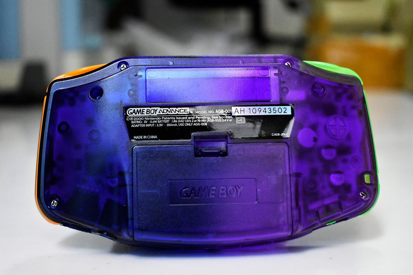 Extra Mods And IPS Backlit LCD GBA Mod Nintendo GameBoy Advance Megaman Fights Samus Aran