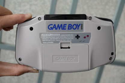 Extra Mods IPS Backlit LCD GBA Nintendo Game Boy Advance Classic Gameboy Style Dark Gray Buttons