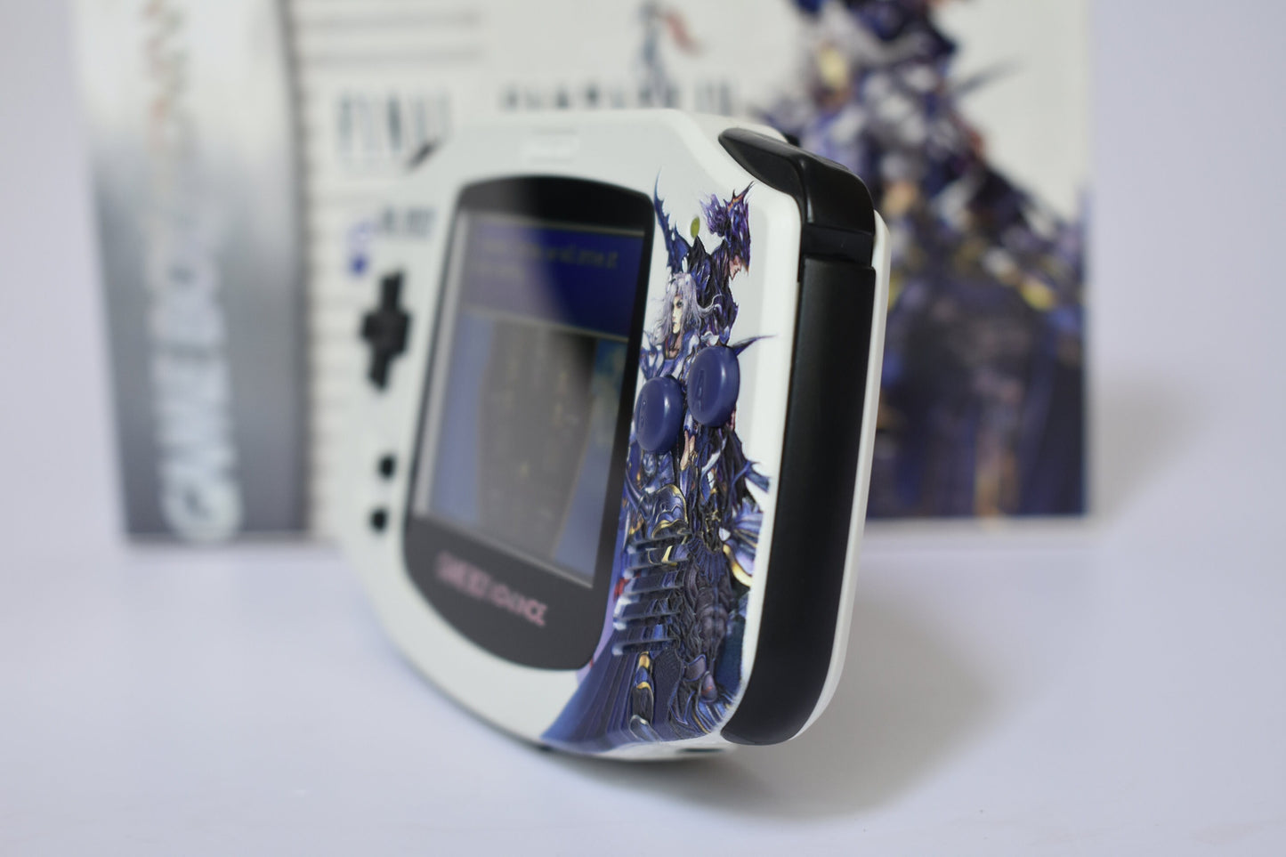 Extra Mods And IPS Backlit LCD GBA Mod Nintendo GameBoy Advance Final Fantasy IV