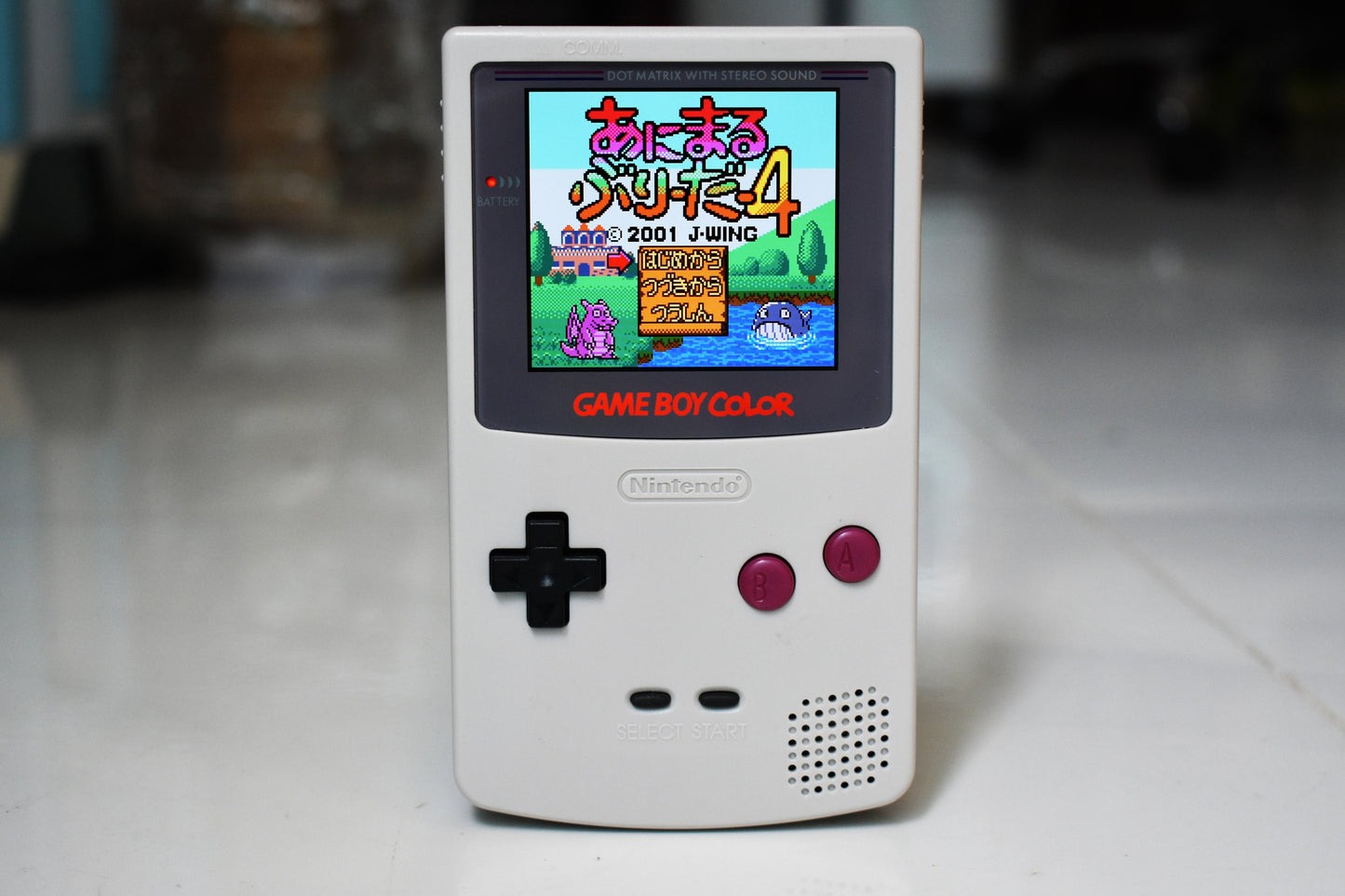 Funnyplaying Retro Pixel IPS Q5 Game Boy Color With Laminated Lens Nintendo GBC Plus Extra Mods Classic GB Style