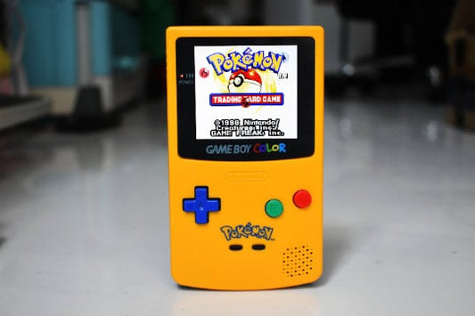 Retro Pixel IPS Q5 Game Boy Color Nintendo GBC Plus Extra Mods Pokémon Edition