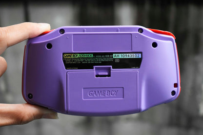 Extra Mods And IPS Backlit LCD GBA Mod Nintendo GameBoy Advance Gastly Haunter And Gengar