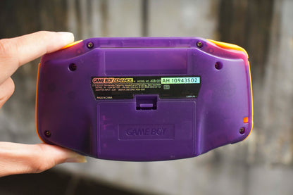 Extra Mods And IPS Backlit LCD GBA Mod Nintendo GameBoy Advance Chandelure Pokemon Edition