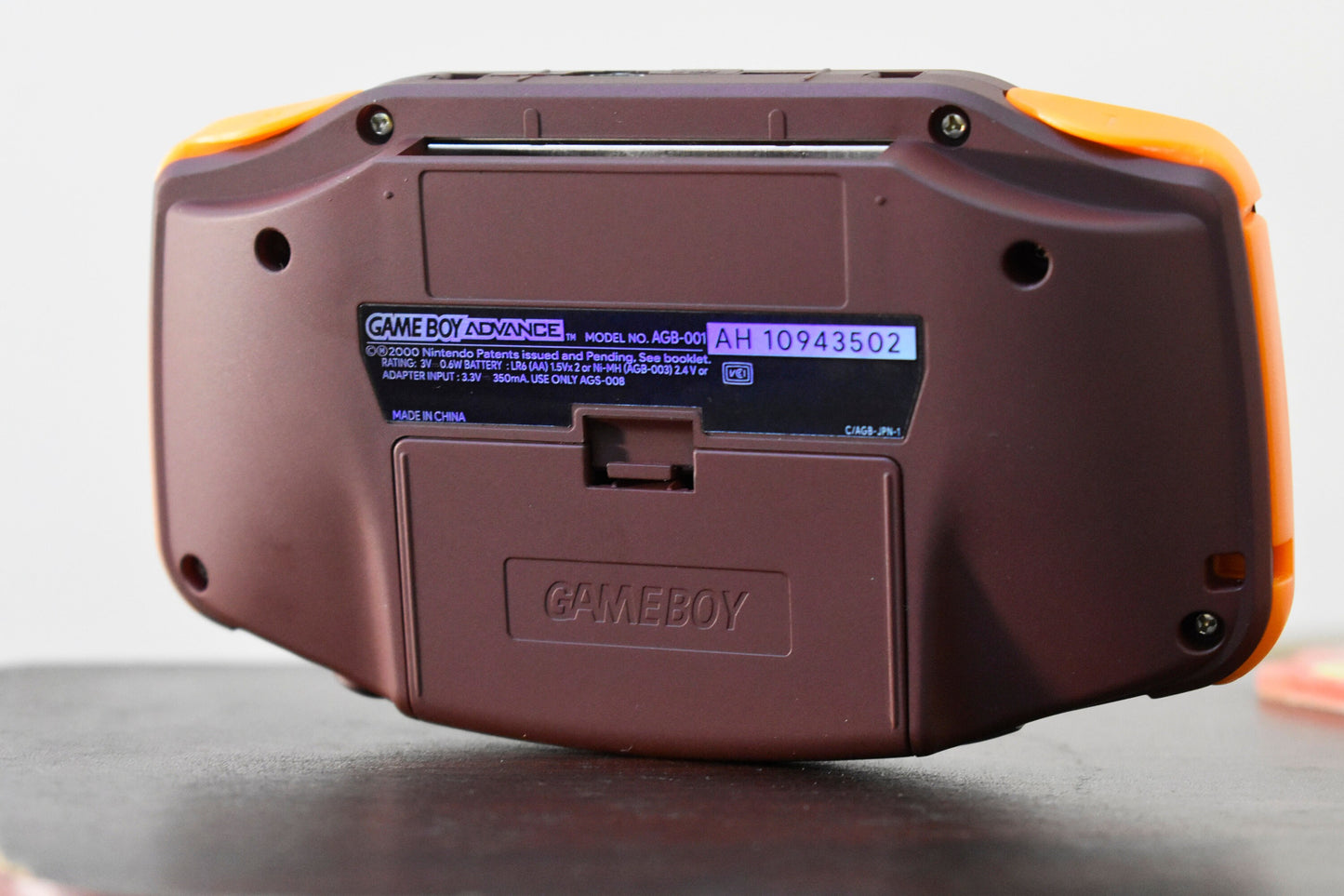 Extra Mods And IPS Backlit LCD GBA Mod Nintendo GameBoy Advance Chocolate Candy