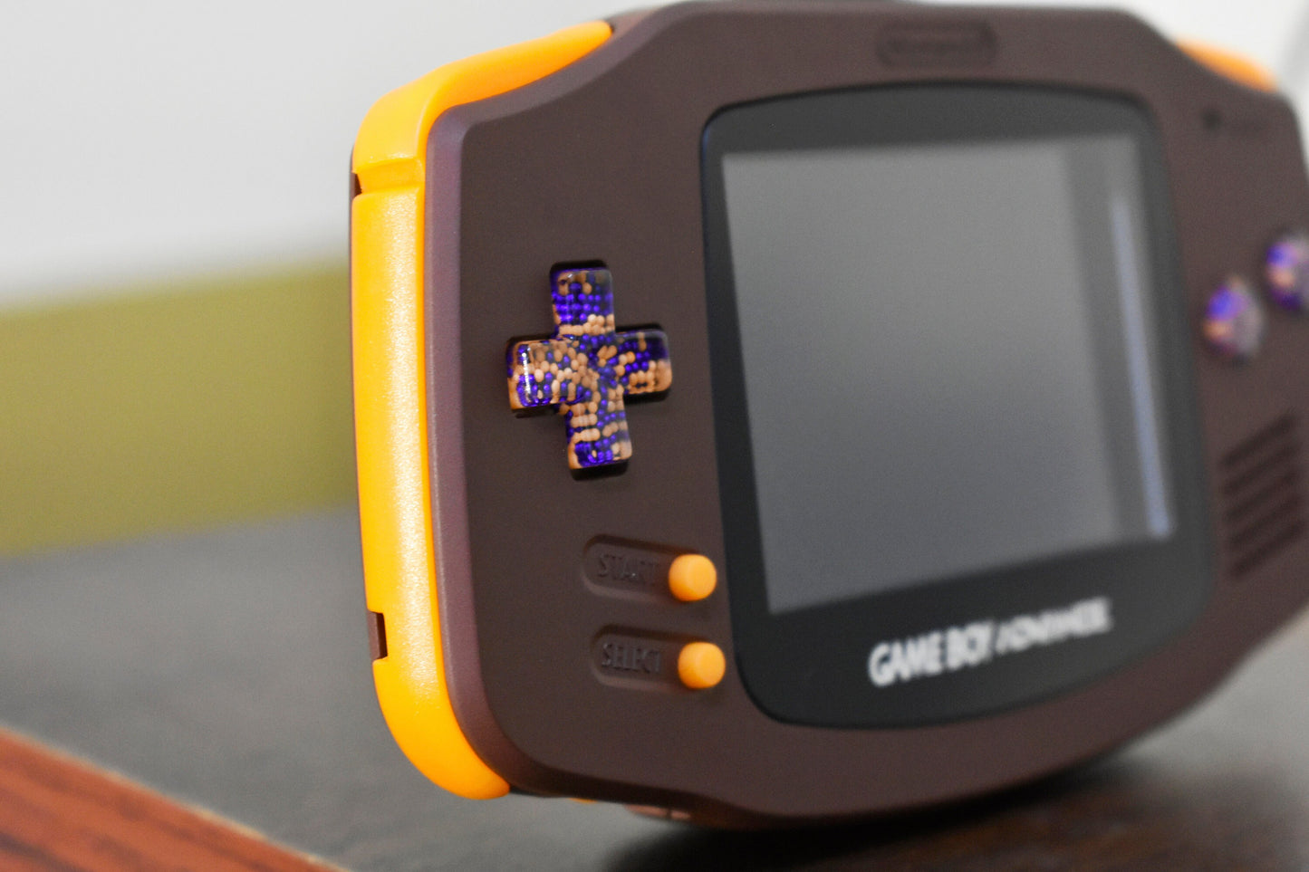 Extra Mods And IPS Backlit LCD GBA Mod Nintendo GameBoy Advance Chocolate Candy