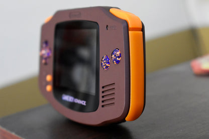 Extra Mods And IPS Backlit LCD GBA Mod Nintendo GameBoy Advance Chocolate Candy