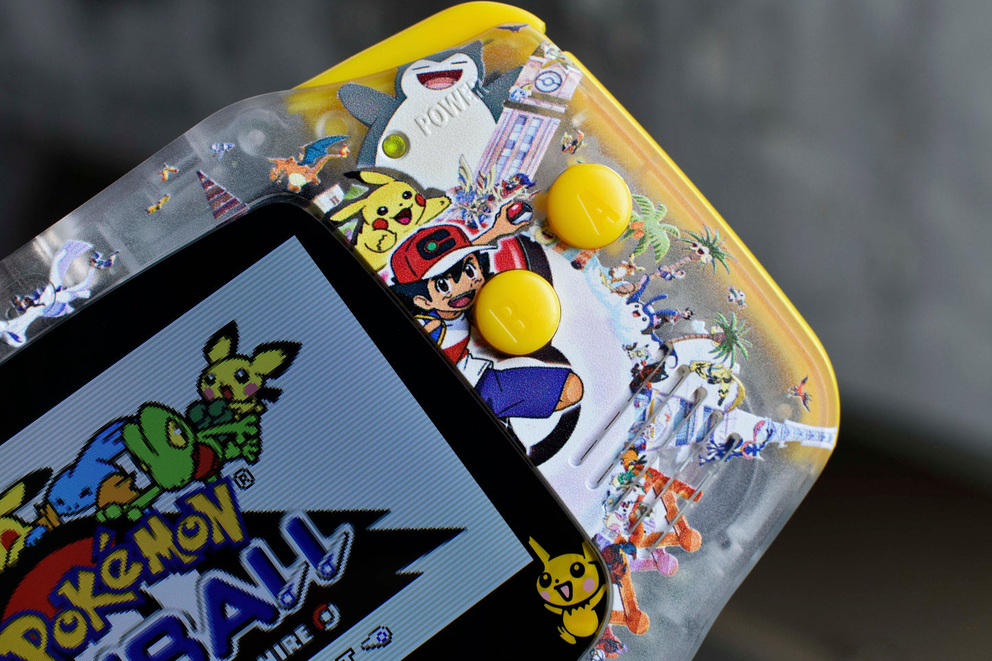 Extra Mods And IPS Backlit LCD GBA Mod Nintendo GameBoy Advance Pokemon Family Edition