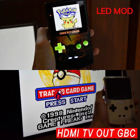 Nintendo Yellow Game Boy Color (GBC)