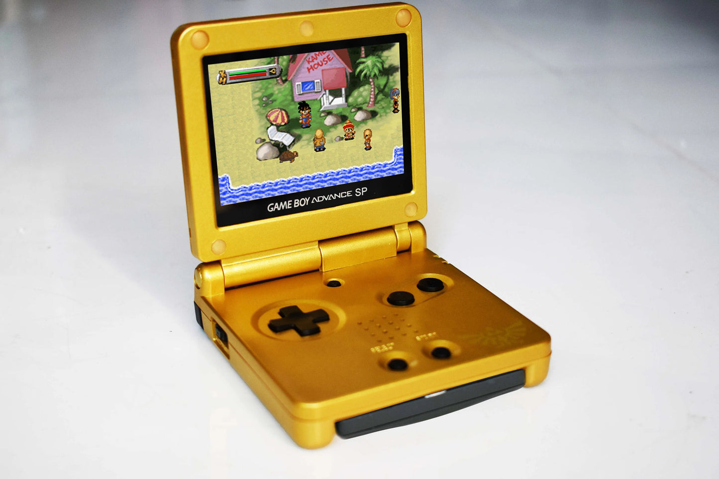 Backlit IPS GBAsp Mod Nintendo GameBoy Advance SP The Legend Of Zelda