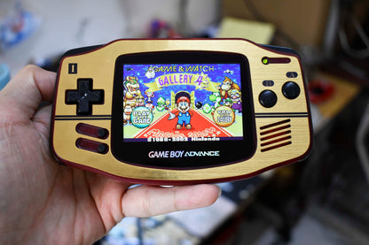 Extra Mods And IPS Backlit LCD GBA Mod Nintendo GameBoy Advance Famicom Theme