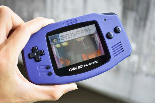 Extra Mods And IPS Backlit LCD GBA Mod Nintendo GameBoy Advance Indigo