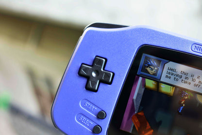 Extra Mods And IPS Backlit LCD GBA Mod Nintendo GameBoy Advance Indigo