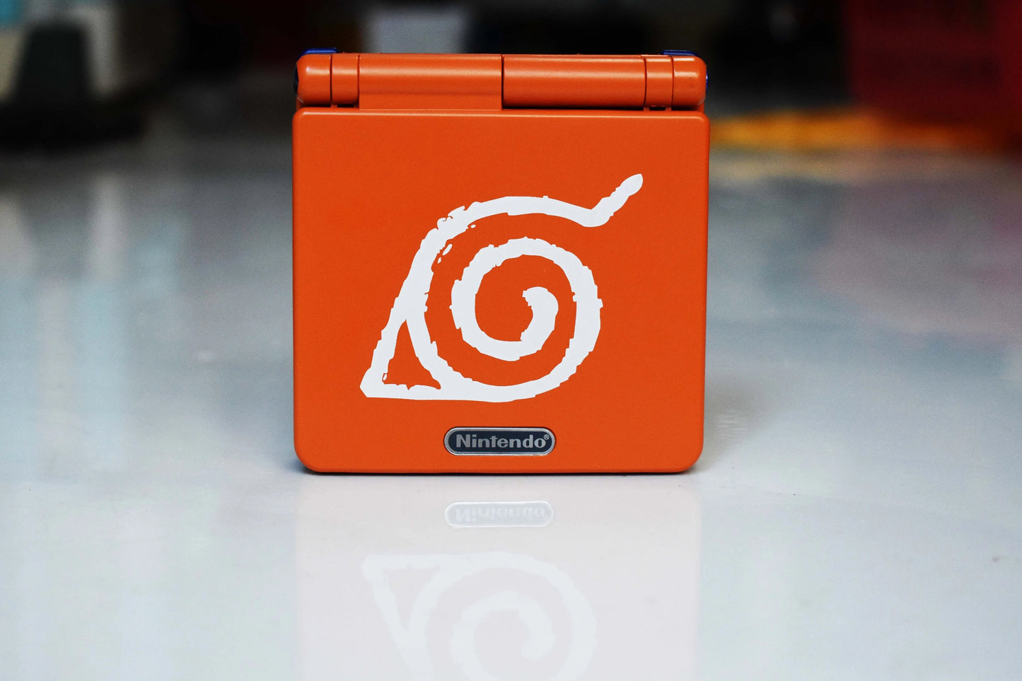 Backlit IPS GBAsp Mod Nintendo GameBoy Advance SP Naruto