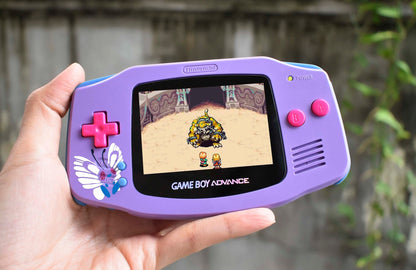 Extra Mods And IPS Backlit LCD GBA Mod Nintendo GameBoy Advance Butterfree