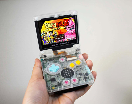 Backlit IPS GBAsp Mod Nintendo GameBoy Advance SP Candy Colorful