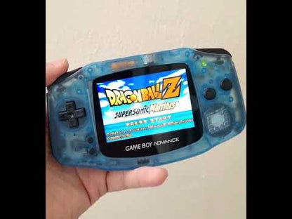 Extra Mods IPS Backlit LCD GBA Nintendo Game Boy Advance Clear Ice Blue