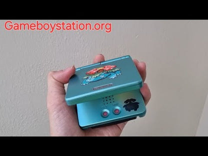 Backlit IPS GBAsp Mod Nintendo GameBoy Advance SP Venusaur