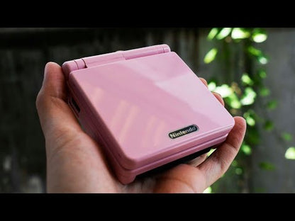 Backlit IPS GBAsp Mod Nintendo GameBoy Advance SP Mirror Baby Pink