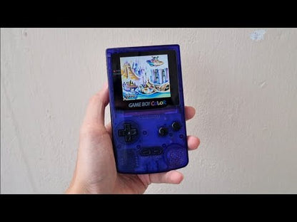 Retro Pixel IPS Q5 Game Boy Color Nintendo GBC Plus Extra Mods Midnight Blue