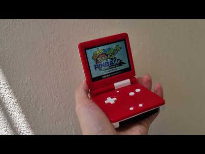 Backlit IPS GBAsp Mod Nintendo GameBoy Advance SP Pokeball