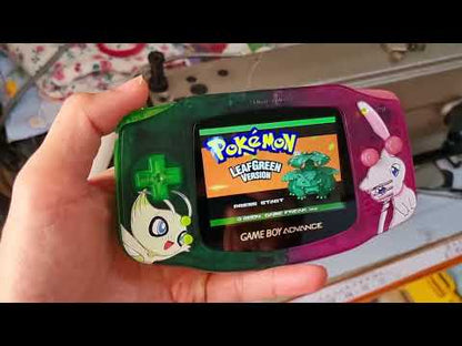 Extra Mods And IPS Backlit LCD GBA Mod Nintendo GameBoy Advance Celebi And Mew v1