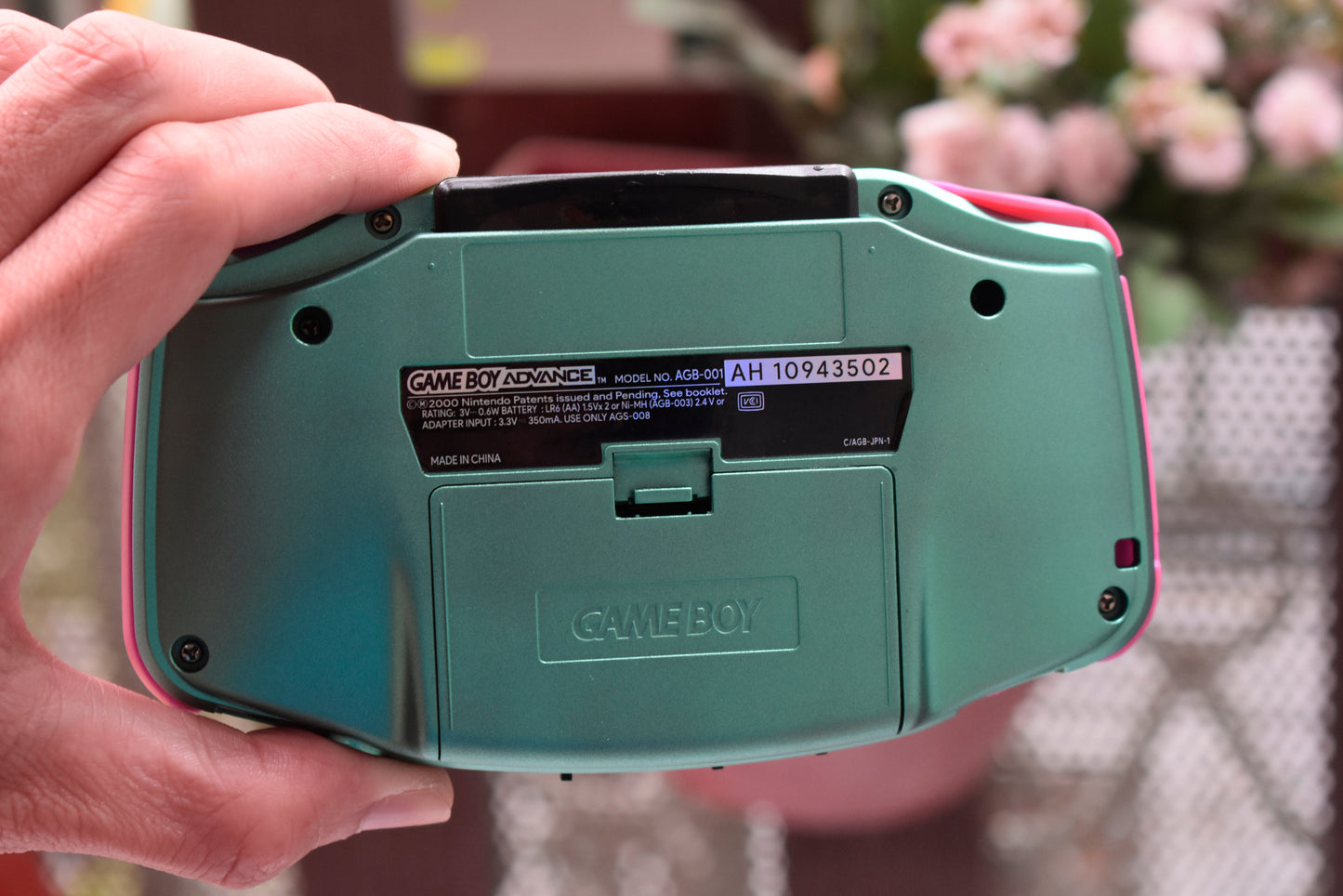 Extra Mods And IPS Backlit LCD GBA Mod Nintendo GameBoy Advance Bulbasaur Edition