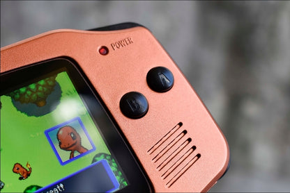 Extra Mods And IPS Backlit LCD GBA Mod Nintendo GameBoy Advance Charmander Edition